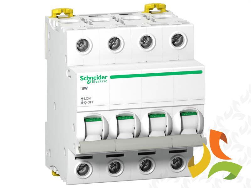 Rozłącznik izolacyjny 3-fazowy 4P 40A 415V ISW-40-4 Acti9 A9S65440 SCHNEIDER ELECTRIC