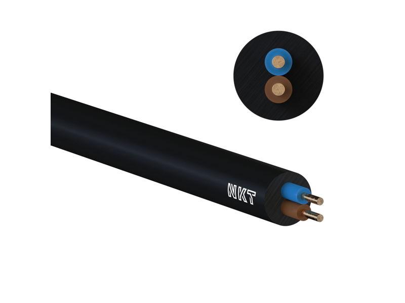 Kabel YKY 2x1,5 mm2 RE (0,6/1kV) ziemny miedziany NYY-O (bębnowy) 112271070D0500 NKT-0