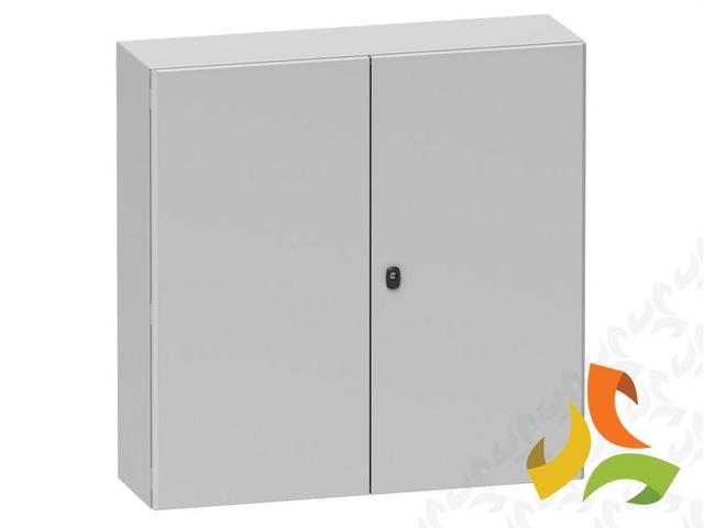 Obudowa wisząca Spacial S3D drzwi podwójne z płytą montażową 1200x 1000x 300mm NSYS3D121030DP SCHNEIDER ELECTRIC