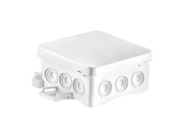 Puszka naścienna NS6 85x85x40 mm bezhalogenowa samogasnąca UV IP54 Fastbox&Hook biała 35346106 SIMET