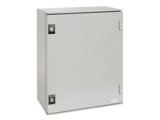 Obudowa heremtyczna natynkowa 530x430x200 mm drzwi metal z płytą ocynkowaną IP66 NSYPLM54PG SCHNEIDER ELECTRIC