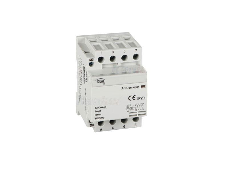 Stycznik modułowy 230V AC 4NO 40A KMC-40-40 IDEAL TS 23254 KANLUX-0