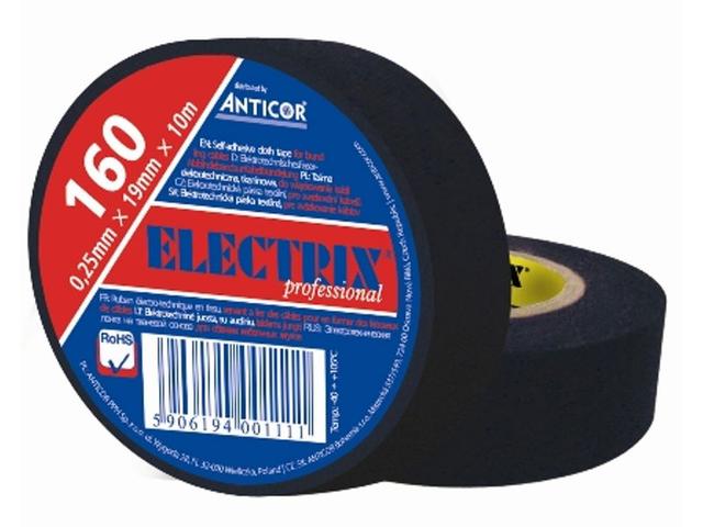 Izolacja Electrix 160 TKANINOWA 19mm x 10m PE-160P000-0019010 ANTICOR