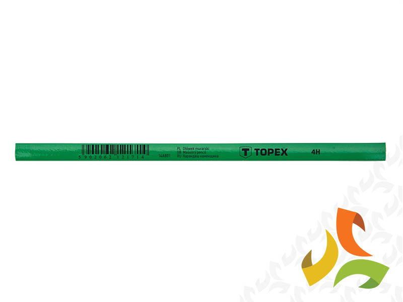 Ołówek murarski 240mm 4H 14A801 TOPEX-0