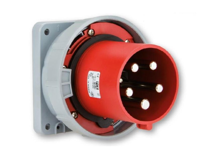 Wtyczka izolacyjna tablicowa 125A/5p/400V wtyk siłowy prosty IP67 645-6 PCE-2