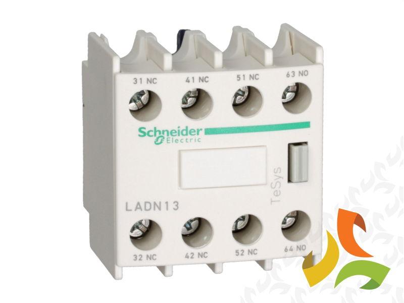 Styk pomocniczy 1NO+3NC 10A LADN13 SCHNEIDER ELECTRIC-1