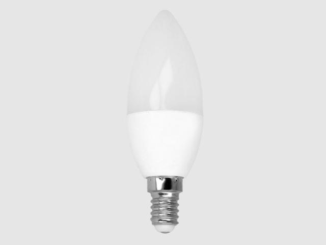 Żarówka LED LEDOM E14 6W 3000K 522lm 220-240V C37 247354 LEDIN