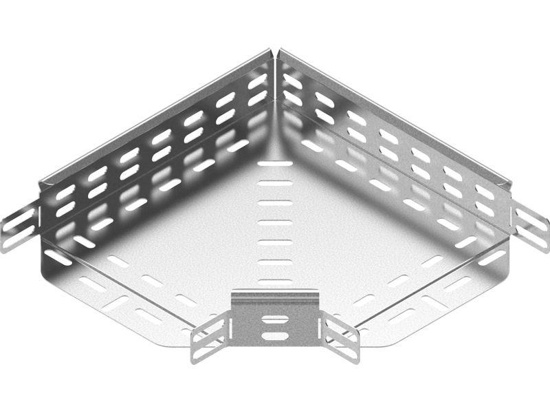 Kolanko 90st KKJ100H50 grubość blachy 1,0mm 156210 BAKS-0