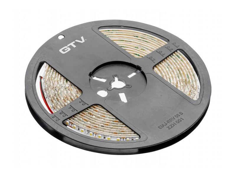 Taśma LED FLASH 3528 600 SMD 3528 pasek 12V 48W biała ciepła 5m LD-3528-600-20-CB GTV-0