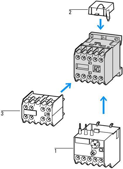 Stycznik mocy 24V AC 1NO 9A DILEM-10 21417 EATON-6