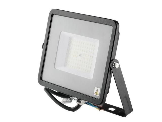 VT-56 50W Naświetlacz LED SMD Chip SAMSUNG barwa: 4000K obudowa: czarna wydajność: 120lm/W 760 V-TAC