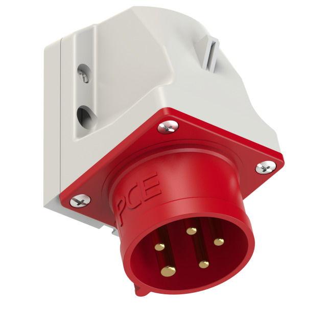 Wtyczka siłowa odbiornikowa 16A 400V 3P+Z+N IP44 515-6 PCE-0