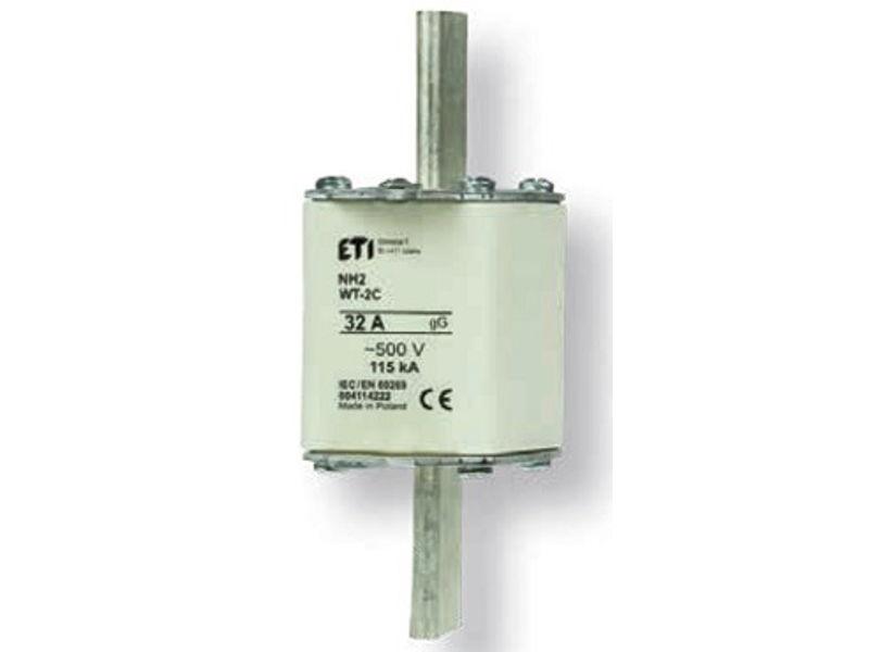 Wkładka topikowa szybka NH2/WT-2C gF 20A/500V 004139388 ETI-0