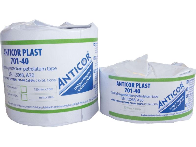 Wyroby antykorozyjne ANTICOR PLAST 701-40 200mm x 10m AW-7014001-0200010 ANTICOR