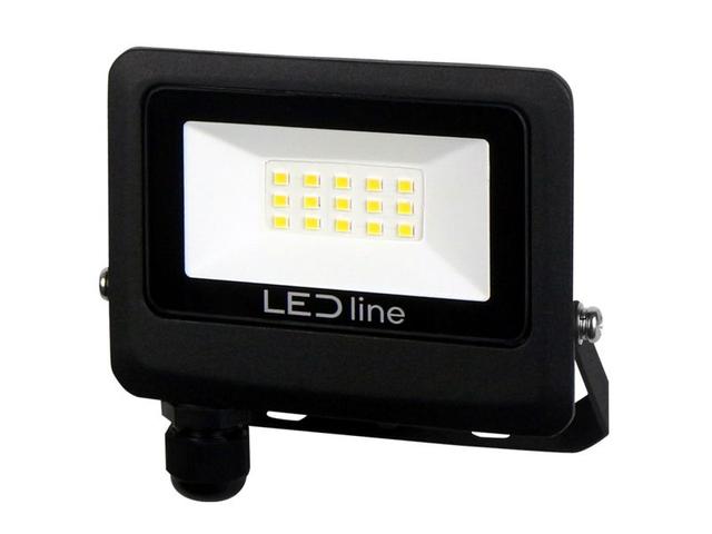 Naświetlacz LED PHOTON 10W 1000lm 100lm/W 4000K czarny 203495 LED LINE