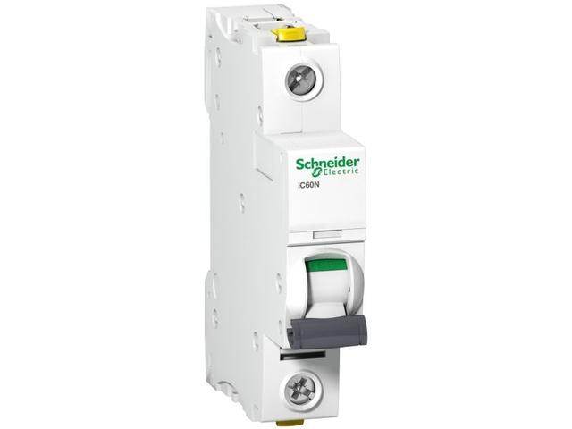 Wyłącznik nadprądowy C 0,5A 1P 6kA iC60N-C0,5-1 Acti9 A9F04170 SCHNEIDER ELECTRIC