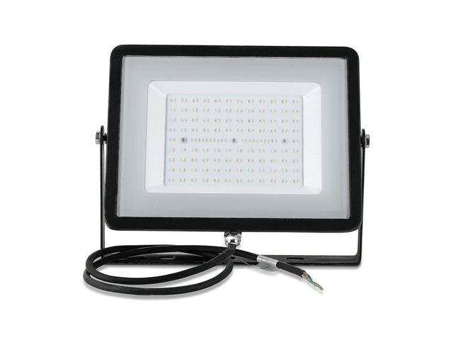 VT-100 100W Naświetlacz LED SMD Chip SAMSUNG barwa: 6400K obudowa: czarna 414 V-TAC