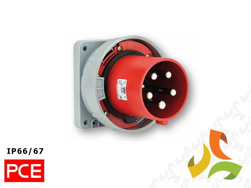 Wtyczka izolacyjna tablicowa 125A/5p/400V wtyk siłowy prosty IP67 645-6 PCE-1