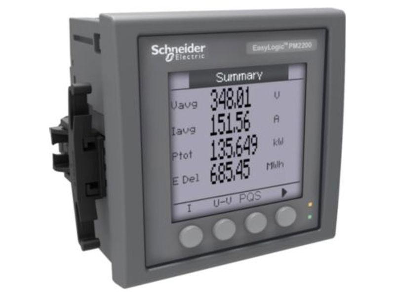 Miernik PM2220 Modbus wyświetlacz LED CL 1 złącze modułów rozszerzeń METSEPM2230 SCHNEIDER ELECTRIC