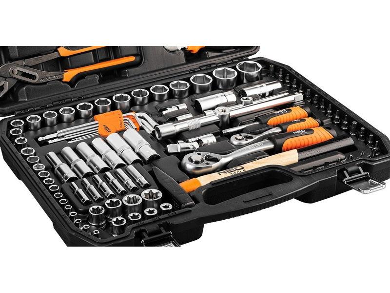 Zestaw narzędzi 122 elementy 10-196 NEO TOOLS-1