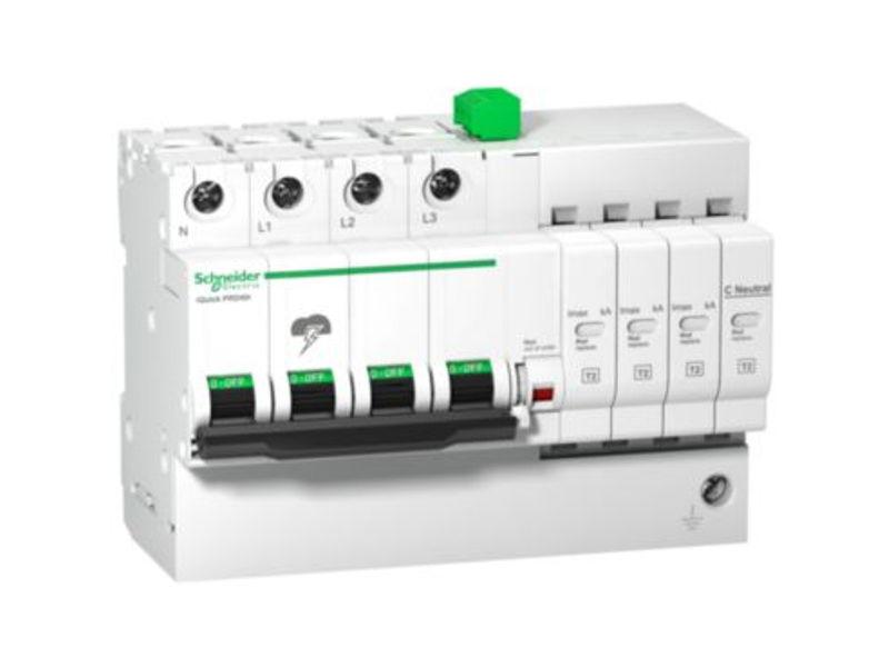 Ogranicznik przepięć Typ 2 (B) 3P+N 20kA 1,5kV iQuickPRD40r-T2-3N A9L16294 SCHNEIDER ELECTRIC