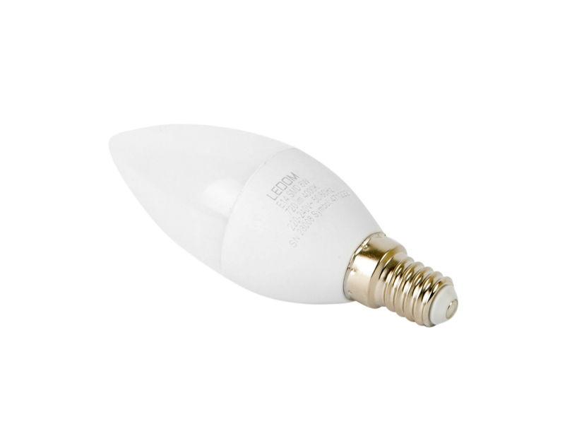 Żarówka LED LEDOM E14 8W 4000K 720lm 220-240V C37 471222 LEDIN-0