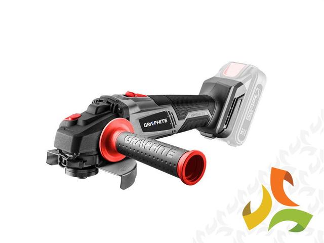 Szlifierka kątowa akumulatorowa bezszczotkowa Energy+ 18V Li-Ion tarcza 125mm 58G026 GRAPHITE