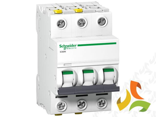 Wyłącznik nadprądowy B 16A 3P 6kA iC60N-B16-3 Acti9 A9F03316 SCHNEIDER ELECTRIC