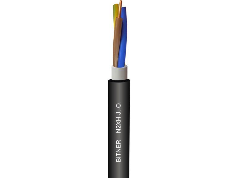 Kabel N2XH-J 3x2,5 mm2 (0,6/1kV) ognioodporny B61624 BITNER-0