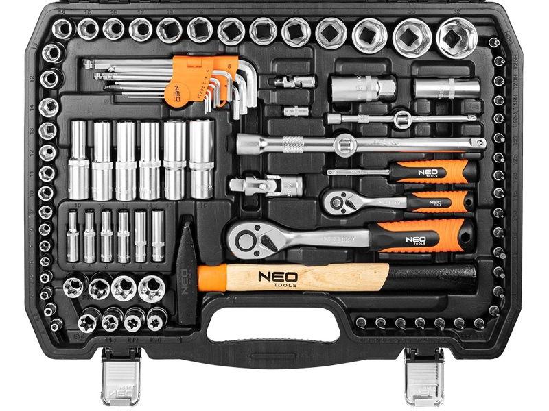 Zestaw narzędzi 122 elementy 10-196 NEO TOOLS-8