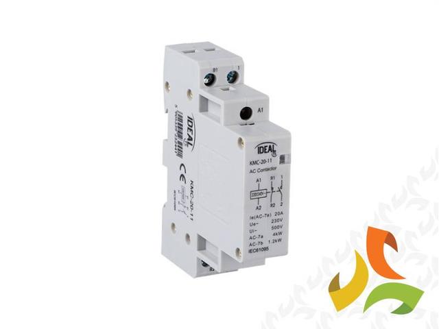 Stycznik modułowy 230V AC 2NO 20A KMC-20-20 IDEAL TS 23240 KANLUX