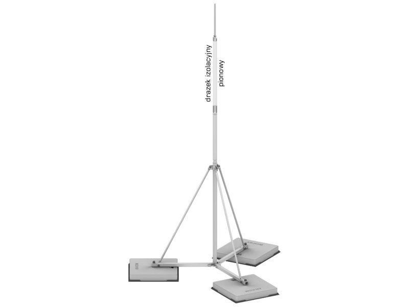 Maszt ścienny do przewodów w izolacji wysokonapięciowej wys. 7m PW H196248 AN-KOM