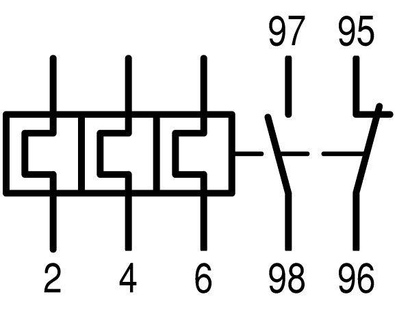 Przekaźnik przeciążeniowy, termiczny ZB65-40,dla DILM40...72, 278458 EATON-MOELLER-1