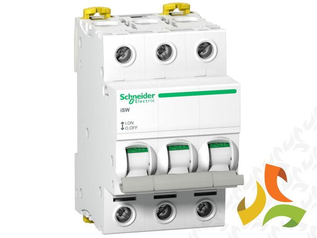 Rozłącznik izolacyjny 3-fazowy 3P 125A 415V AC iSW-125-3 Acti9 A9S65392 SCHNEIDER ELECTRIC