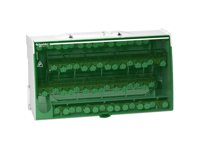 Blok dystrybucyjny śrubowy 60 otworów 1250A 4P LGY412560 SCHNEIDER ELECTRIC-0