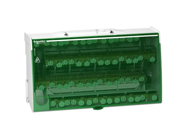 Blok dystrybucyjny śrubowy 60 otworów 1250A 4P LGY412560 SCHNEIDER ELECTRIC