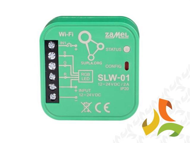 Sterownik LED RGB WI-FI TYP: SLW-01 SUPLA ZAMEL