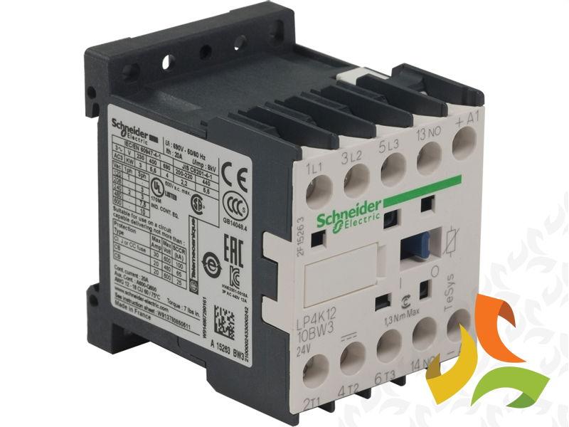 Stycznik mocy 24V DC 1NO 12A TeSys K LP4K1210BW3 SCHNEIDER ELECTRIC-1