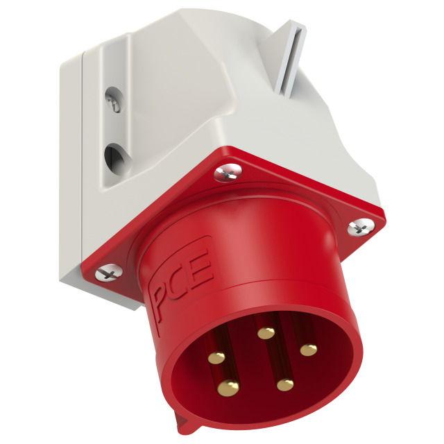 Wtyczka siłowa odbiornikowa 32A 400V 3P+Z+N IP44 525-6 PCE