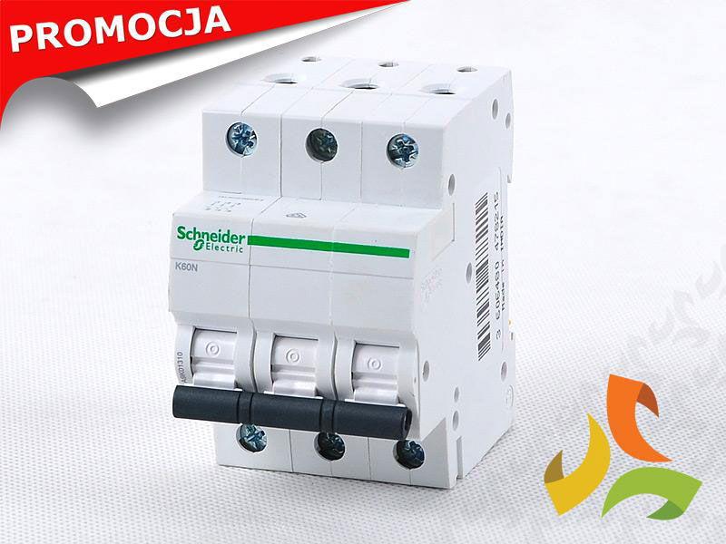 Wyłącznik nadprądowy B 25A 3P 6kA K60N-B25-3 Acti9 A9K01325 SCHNEIDER ELECTRIC-2