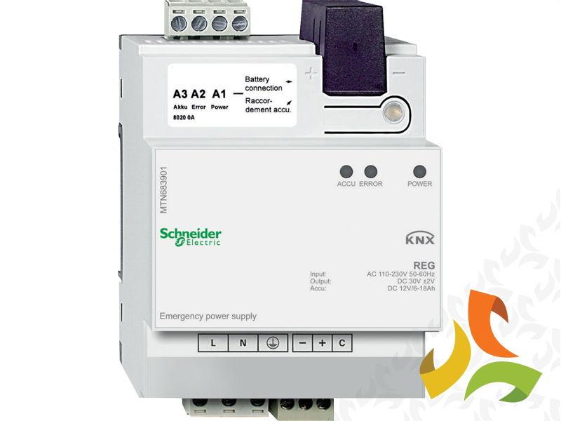 MERTEN KNX zasilacz awaryjny REG MTN683901 SCHNEIDER ELECTRIC-1