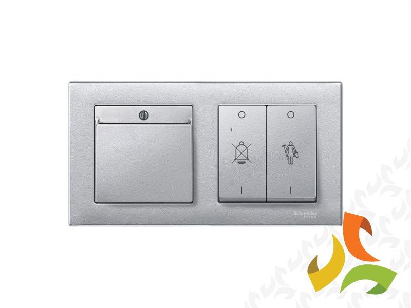 MERTEN M-Plan Ramka 2 podwójna aluminiowy MTN486260 SCHNEIDER ELECTRIC-1