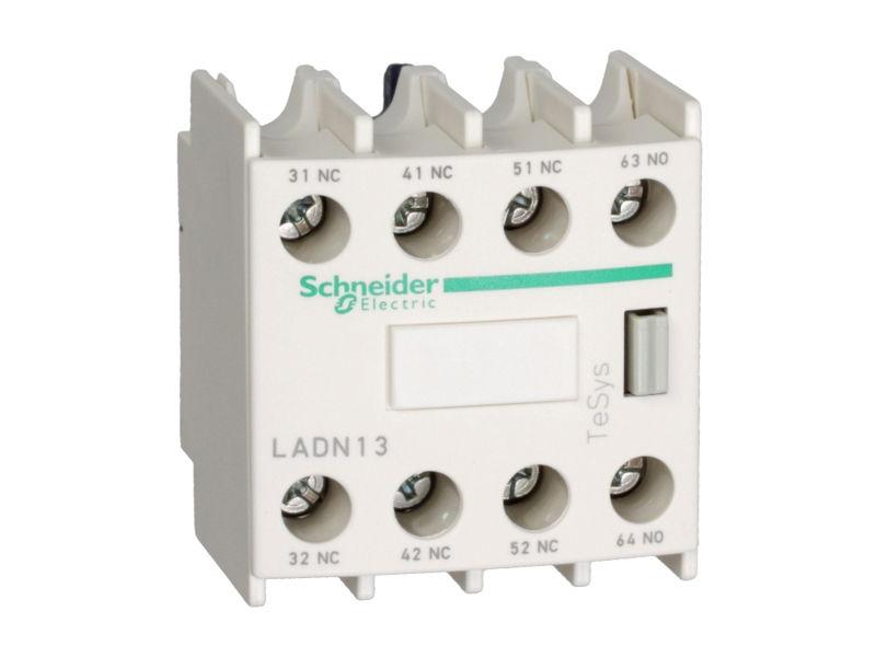 Styk pomocniczy 1NO+3NC 10A LADN13 SCHNEIDER ELECTRIC-0