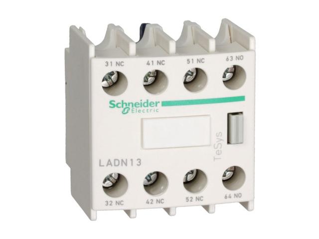 Styk pomocniczy 1NO+3NC 10A LADN13 SCHNEIDER ELECTRIC