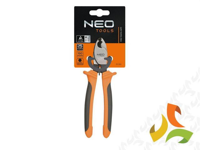 Obcinak do kabli CU i AL 160mm 01-513 NEO TOOLS