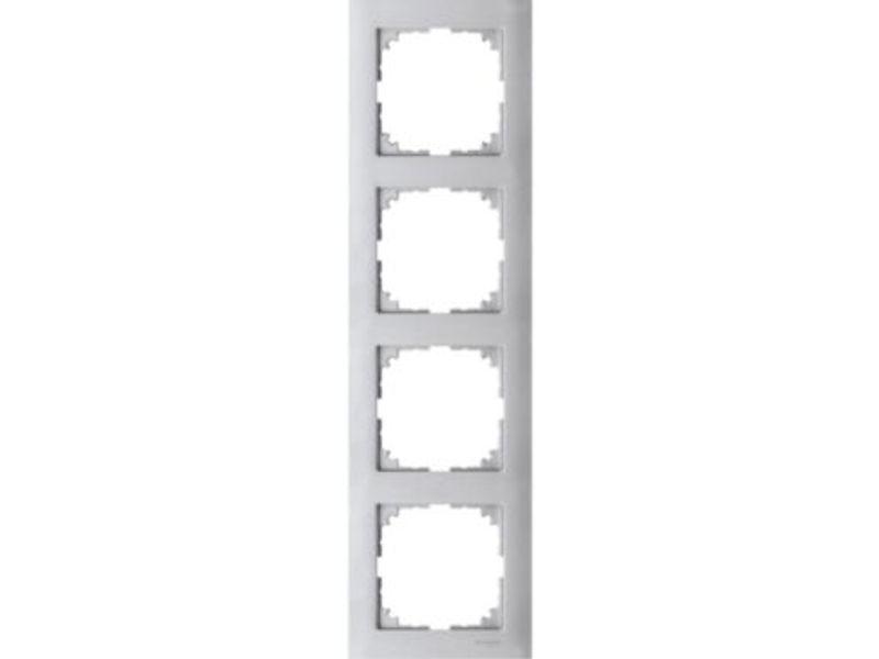 MERTEN M-PURE Ramka 4 poczwórna aluminiowy MTN4040-3660 SCHNEIDER ELECTRIC