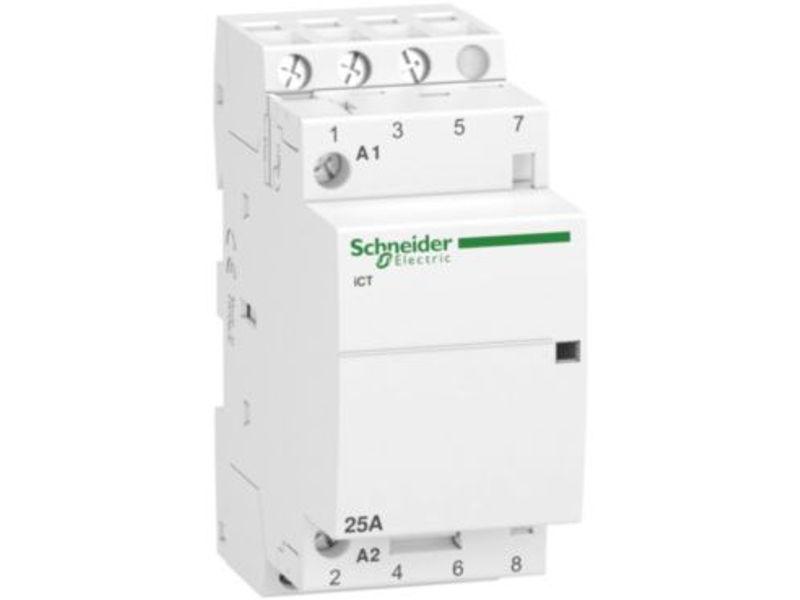 Stycznik modułowy 230V AC 3NO 25A iCT50-25-30-230 Acti9 A9C20833 SCHNEIDER ELECTRIC-0