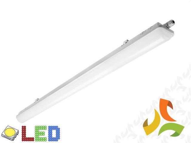 Oprawa hermetyczna LED BERGA 1500mm 230V 70W 9800lm 4000K IP65 biała LD-BERGA70W-30 GTV