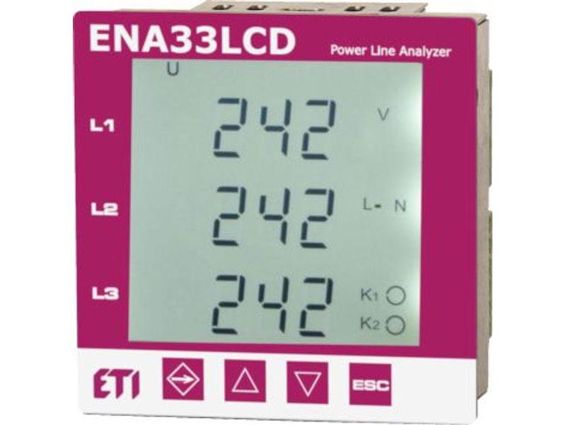 Analizator parametrów sieci 96x96 ENA33LCD 004656910 ETI