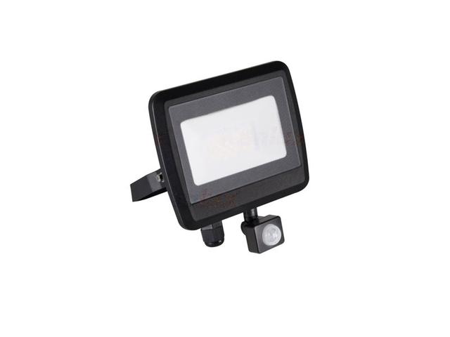 Naświetlacz LED z czujnikiem ruchu ANTEM LED 30W-NW-SE B 30W 4000K IP44 2400lm czarny 33207 KANLUX